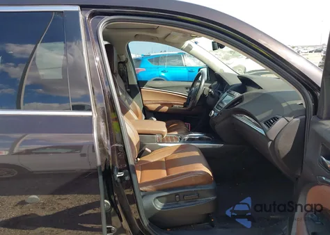 2017 Acura Mdx Technology Package z USA, uszkodzony, nr VIN 5FRYD3H57HB006320